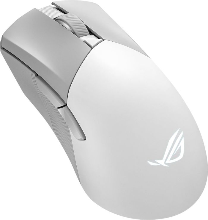 Миша ASUS ROG Gladius III AimPoint, RGB, USB-A/WL/BT, белый
