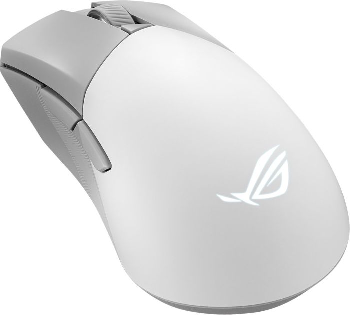 Миша ASUS ROG Gladius III AimPoint, RGB, USB-A/WL/BT, белый