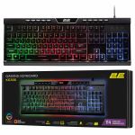 Клавіатура мембранна 2E GAMING KG300 114key, USB-A, EN/UA, LED, чорний