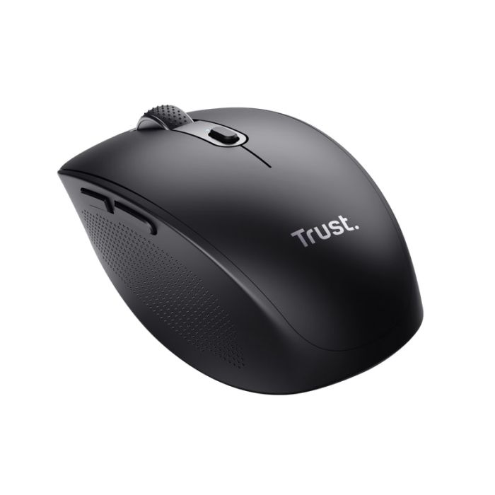 Мышь Trust OZZA compact, BT/WL/USB-A, черный