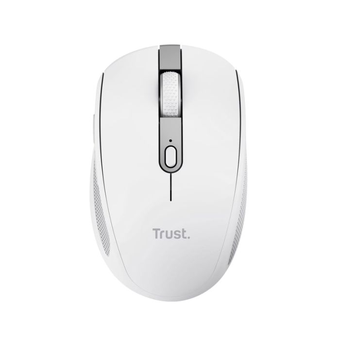 Мышь Trust OZZA compact, BT/WL/USB-A, белый