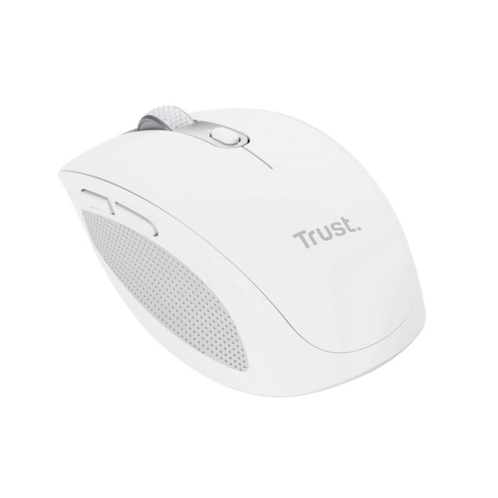Мышь Trust OZZA compact, BT/WL/USB-A, белый