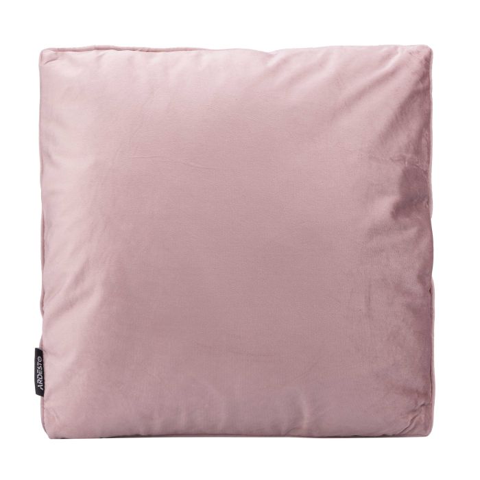Pillow decorative ARDESTO 45х45cm, velour, 100% polyester, powder