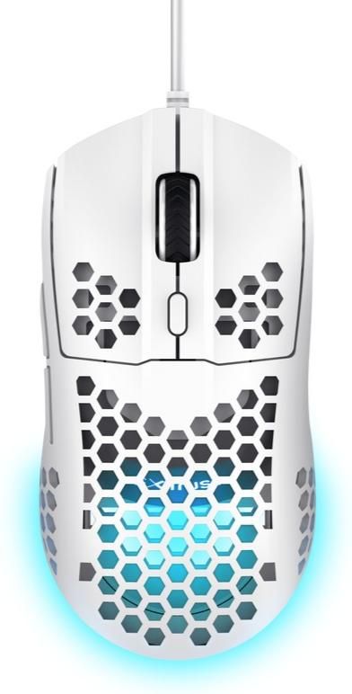 Мышь Trust GXT 928 Helox, USB-A, білий