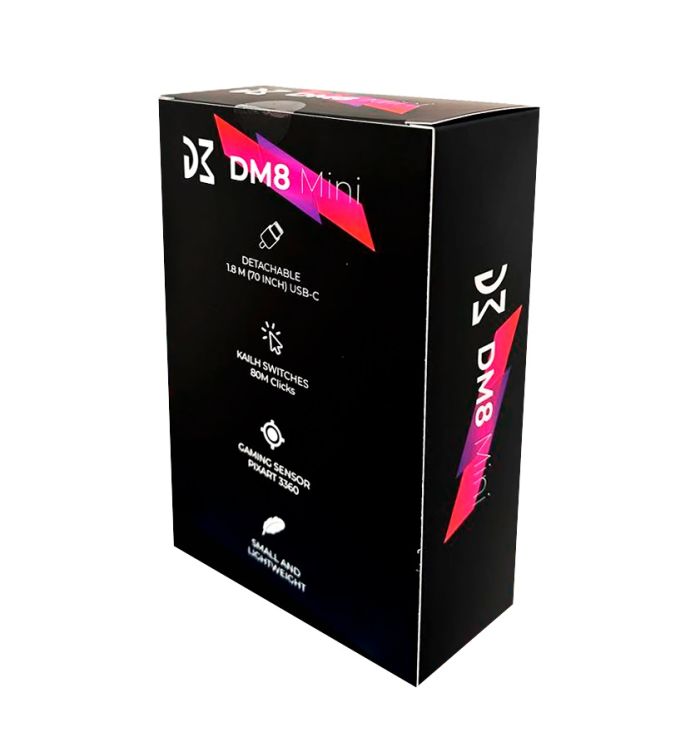 Gaming mouse DM8 Mini Black