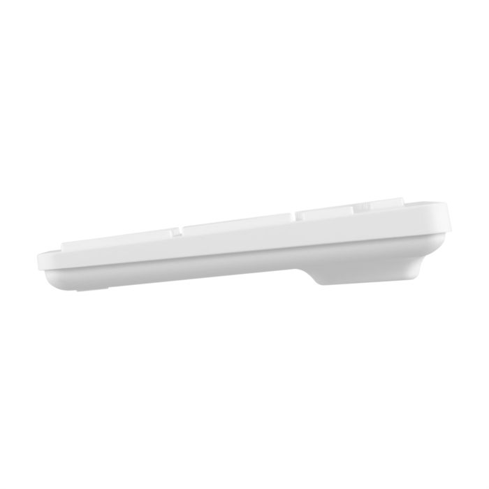 Клавіатура мембранна 2E KS260 106key, WL, EN/UK, білий