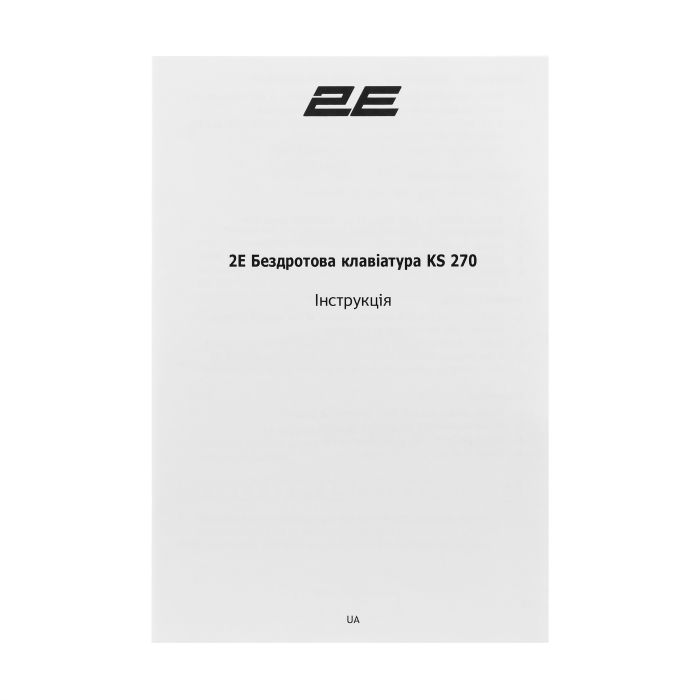 Клавиатура ножничная 2E KS270 109key, WL/BT, EN/UK, серо-чёрный