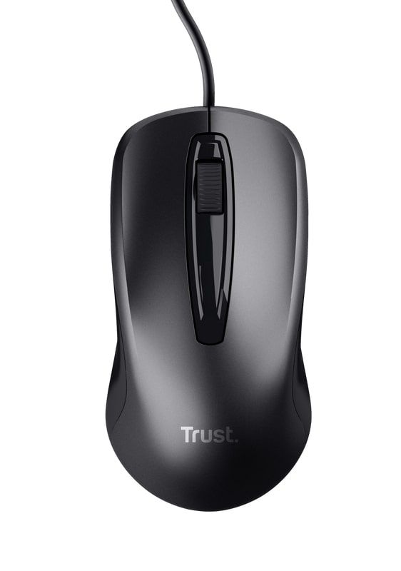 Мышь Trust Carve, USB-A, Чорний