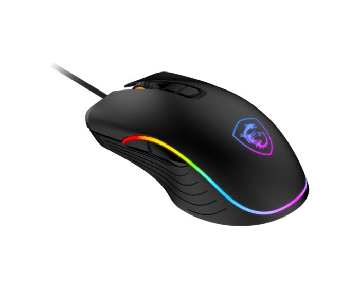 Миша MSI FORGE GM300, RGB, USB-A, чорний