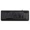 2E Keyboard membrane KS120 104key, USB-A, EN/UK, White LED, black