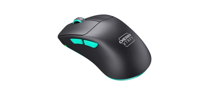 Mouse Cherry Xtrfy M64, WL/USB-A, RGB, чорний