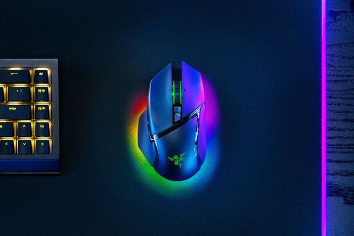 Миша Razer Basilisk V3 Pro 35K, RGB, USB-A/WL/BT, чорний