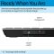 HP Keyboard membrane 720 Multi-Device Rechargeable, 109key, WL/BT, EN/UK, black