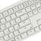 Клавіатура мембрана Keychron B6 Pro, USB/WL/BT, ivory white