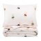 Bedding set ARDESTO 1.5 Gloria, sateen, rabbits, beige, duvet cover160x220cm, bed sheet 160x220cm, pillowcases (2) 50x70cm, 100% cotton