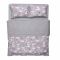 Bedding set ARDESTO 2.0 Gloria, sateen, funny cats, grey, duvet cover 200x220cm, bed sheet 230x240cm, pillowcases (2) 50x70cm, 100% cotton