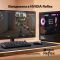 HyperX Pulsefire SAGA PRO, RGB, USB-A/WL/BT, black