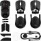 HyperX Pulsefire SAGA PRO, RGB, USB-A/WL/BT, black
