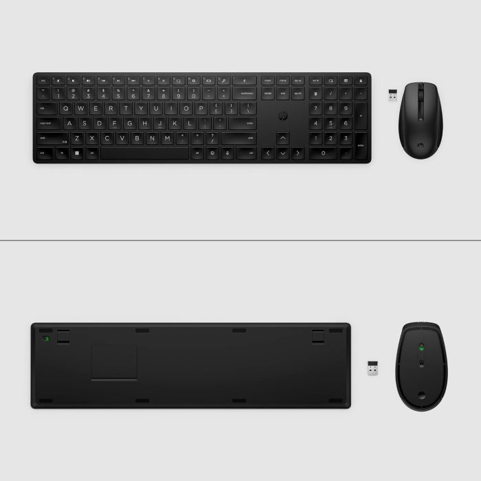 HP Combo keyboard and mouse 650, WL, EN/UK, black