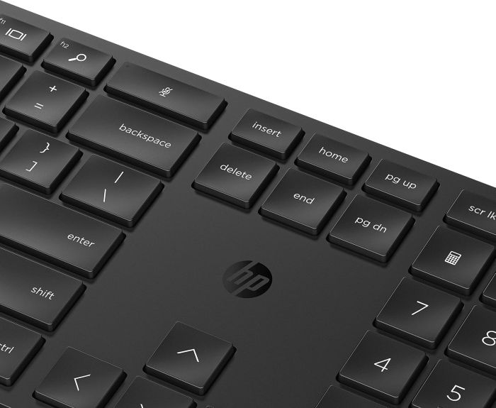 HP Combo keyboard and mouse 650, WL, EN/UK, black