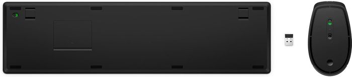HP Combo keyboard and mouse 650, WL, EN/UK, black