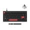 Mechanical keyboard Lemokey X4 84Key, Keychron Brown, USB-A, QMK/VIA, Hot-Swap, EN/UKR, RGB, чорний