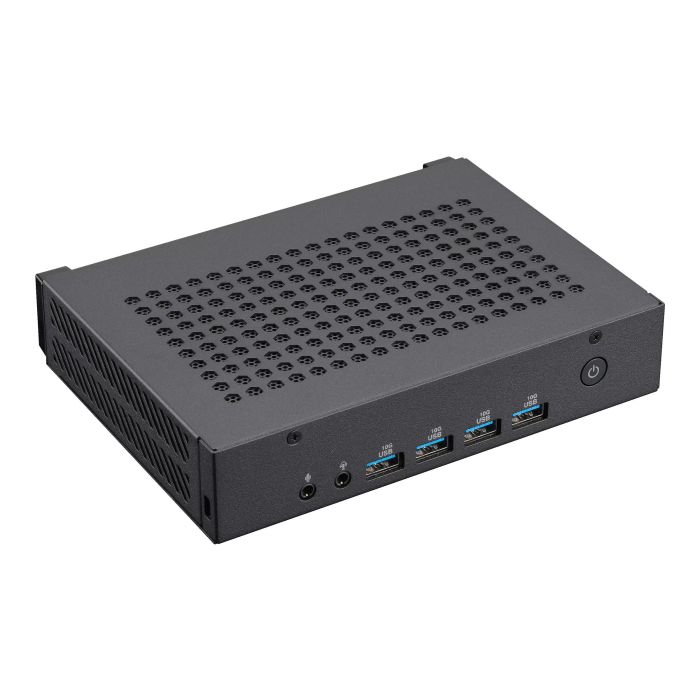 Комп'ютер персональний неттоп ASUS PN43-BBN100MD MFF, Intel N100, 1*SO-DIMM, M.2SSD, UMA, WiFi, NoOS