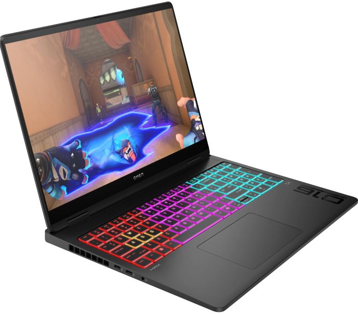Ноутбук HP OMEN MAX 16-ak0008ua 16" WUXGA IPS AG, AMD AI 9 HX 375, 32GB, F1TB, NVD5080-16, DOS, чорний