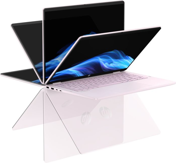 Ноутбук HP OmniBook 5 Flip x360 14" WUXGA IPS Touch, Intel 5-120U, 16GB, F512GB, UMA, DOS, рожевий