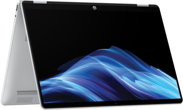 Ноутбук HP OmniBook 5 Flip x360 14" WUXGA IPS Touch, Intel 5-120U, 16GB, F1TB, UMA, DOS, сріблястий