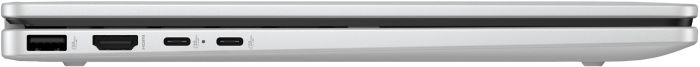 Ноутбук HP OmniBook 5 Flip x360 14" WUXGA IPS Touch, Intel 5-120U, 16GB, F1TB, UMA, DOS, сріблястий
