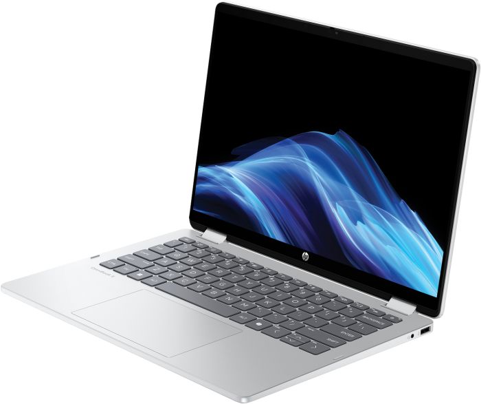 Ноутбук HP OmniBook 5 Flip x360 14" WUXGA IPS Touch, Intel 3-100U, 8GB, F512GB, UMA, DOS, сріблястий