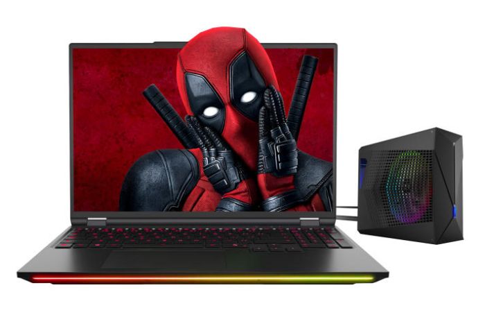 Dream Machines Notebook RT5090-16 16QHD+, AMD R9-9955HX3D, 32GB, F2TB, NVD5090-24, DOS, black