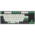 Mechanical keyboard Varmilo APT87 Panda R2, C-TK Brown, WL/USB-A, White Led