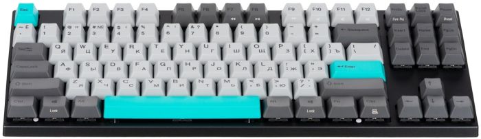 Клавіатура механічна Varmilo APT87 Moonlight, Daisy L, WL/USB-A, ENG/UKR, White Led