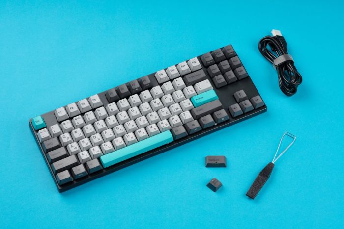 Клавіатура механічна Varmilo APT87 Moonlight, C-TK Red, WL/USB-A, ENG/UKR, White Led