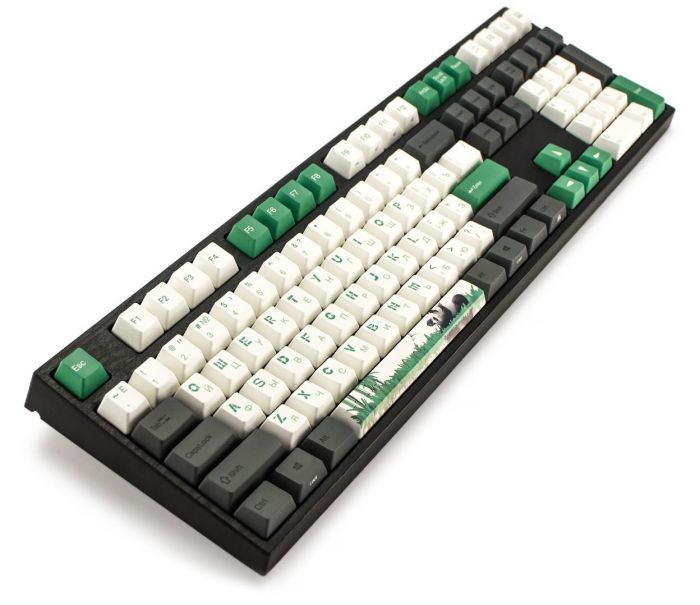 Клавиатура механическая Varmilo APT108 Panda R2, C-TK Red, WL/USB-A, White Led