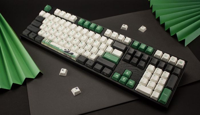 Клавиатура механическая Varmilo APT108 Panda R2, C-TK Red, WL/USB-A, White Led