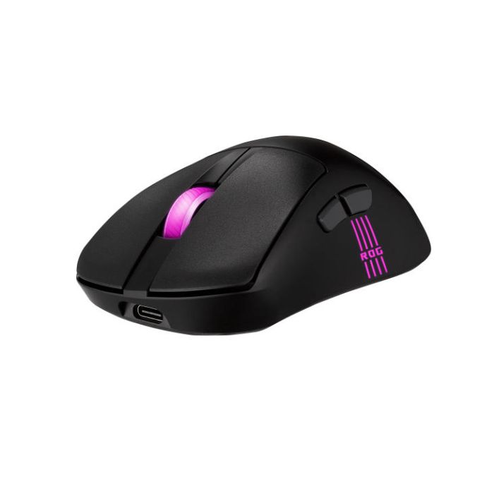 Миша ASUS ROG Keris II Origin, RGB, USB-A/WL/BT, чорний