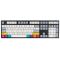 Клавіатура механічна Varmilo APT108 CMYK, Daisy L, WL/USB-A, ENG/UKR, White Led