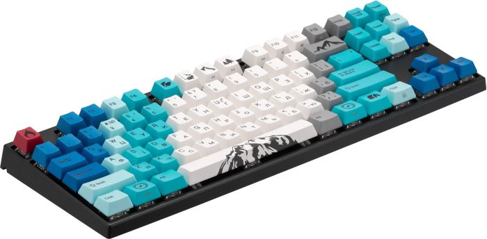 Клавиатура механическая Varmilo APG87 Summit R1, Daisy L, WL/USB-A, White Led