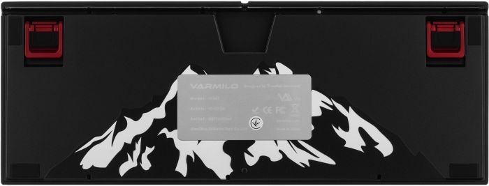 Клавіатура механічна Varmilo APG87 Summit R1, C-TK Brown, WL/USB-A, ENG/UKR, White Led