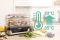 Сушарка для продуктів Gorenje 230Вт, піддонів - 5x2.8см, діаметр - 29см, макс - 75°С, електр.упр,білий