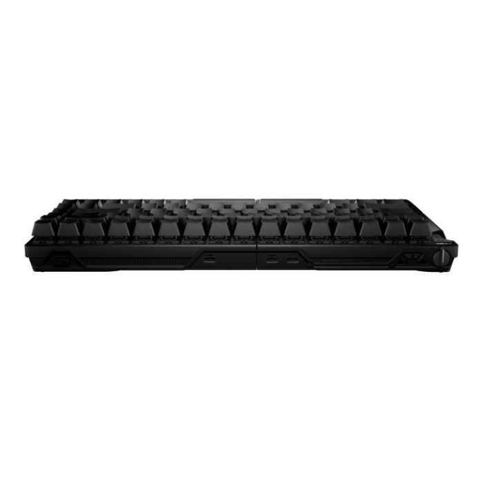 Клавіатура механічна ASUS ROG Falcata split, 83key, Magnetic Switch, USB-A/WL/BT, EN, RGB, чорний