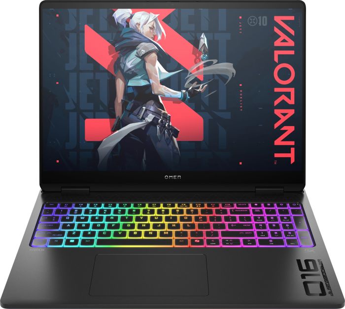 Ноутбук HP OMEN MAX 16-ah0041ua 16" 2.5K OLED, Intel U7-255HX, 64GB, F2TB, NVD5080-16, DOS, черный