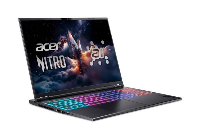 Ноутбук Acer Nitro 16S AN16S-61 16" WQXGA IPS, AMD R9-365, 32GB, F2TB, NVD5070-8, Lin, чорний
