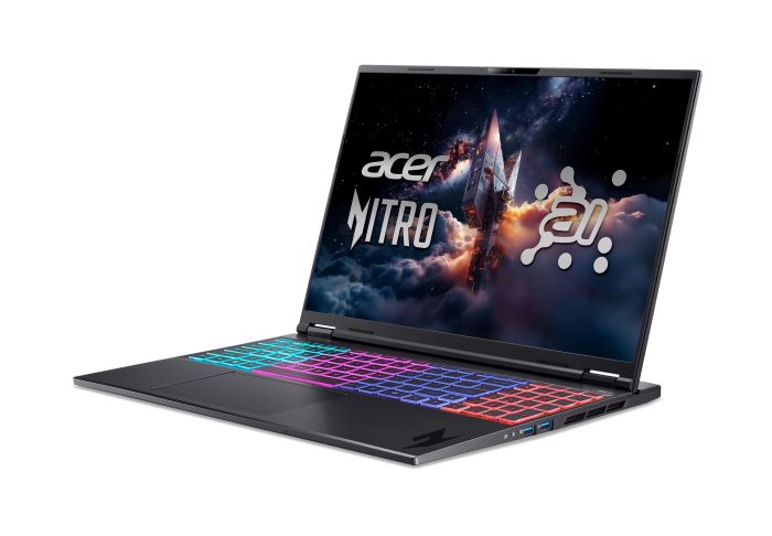 Ноутбук Acer Nitro 16S AN16S-61 16" WQXGA IPS, AMD R7-350, 32GB, F1TB, NVD5070-8, Lin, чорний