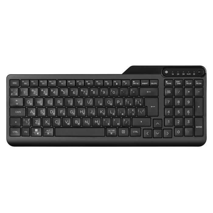 Клавиатура мембранная HP 460 Multi-Device 102key, BT, EN/UK, чёрный