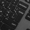 HP Keyboard membrane 720 Multi-Device Rechargeable, 109key, WL/BT, EN/UK, black