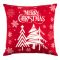 Pillow decorative ARDESTO Christmas 45х45cm, 100% polyester, red